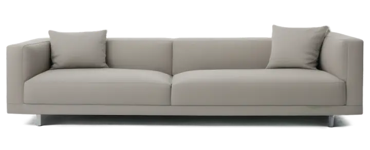 Comfortable modern sofa in premium Sandbanks property